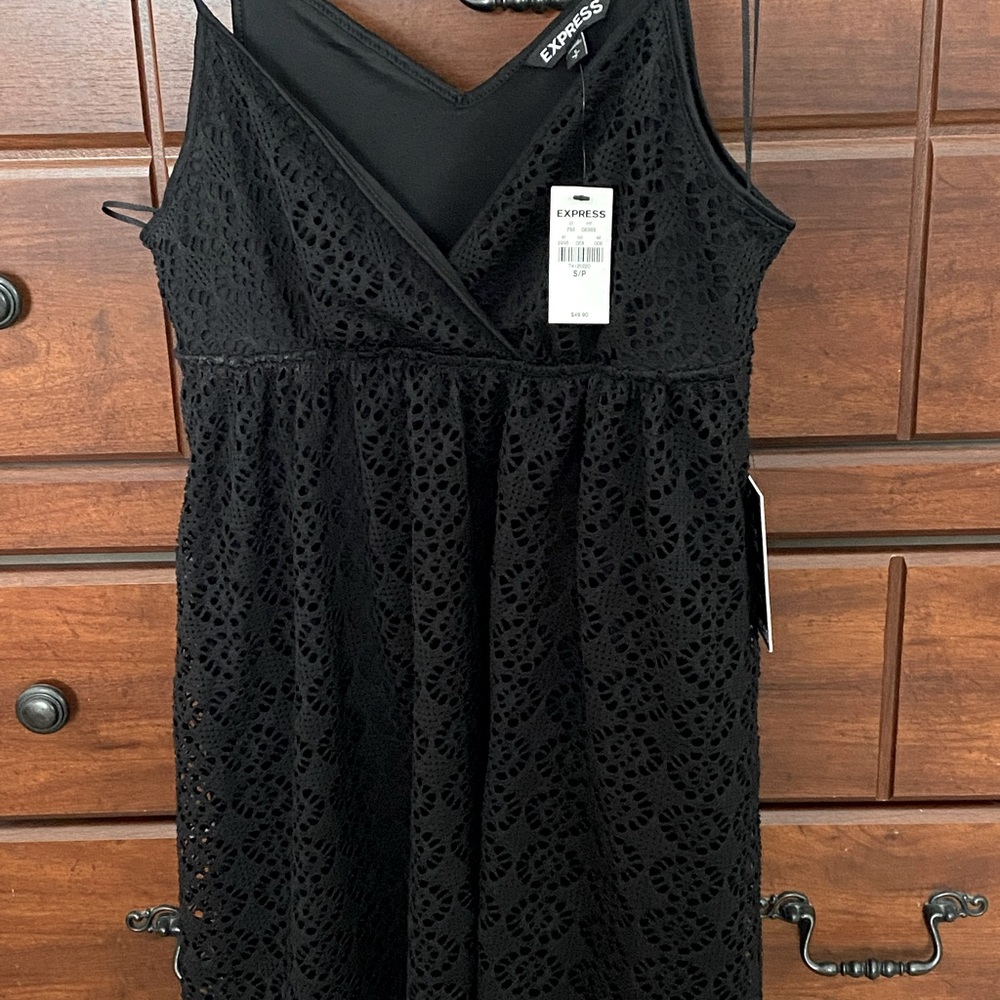Black spaghetti strap sundress